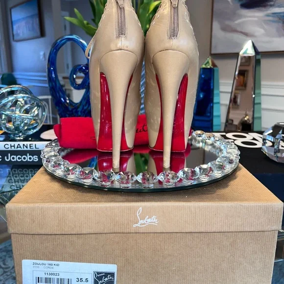 Christian Louboutin Zoulou Strappy Platform Heels 160 - Picture 5 of 17